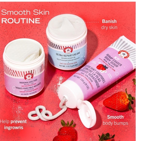 🩷 3/$15 First Aid Beauty KP Bump Eraser Body Scrub, 1oz, Travel Size, NI - Picture 4 of 4